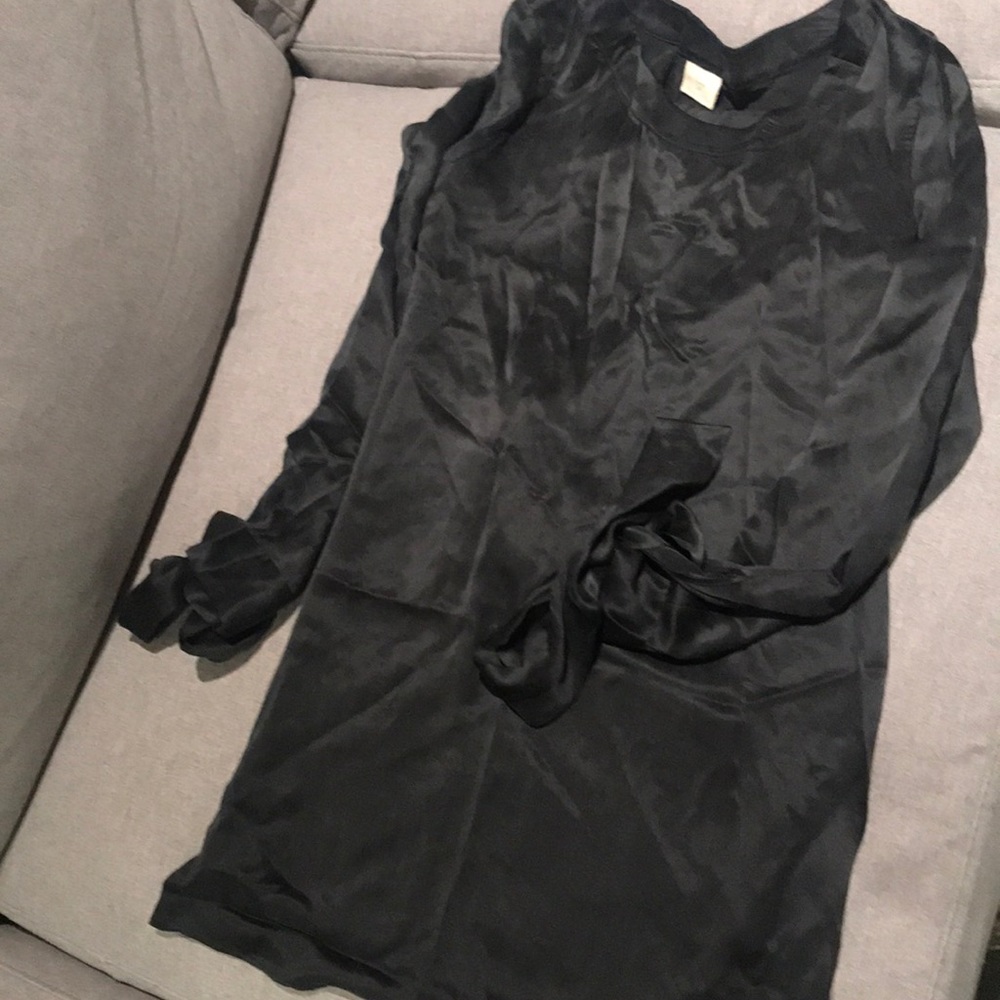 Society for Rational black silk dress